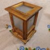 Нічник nightlight night light гребля hreblia скло glass wood latern wood lamp
